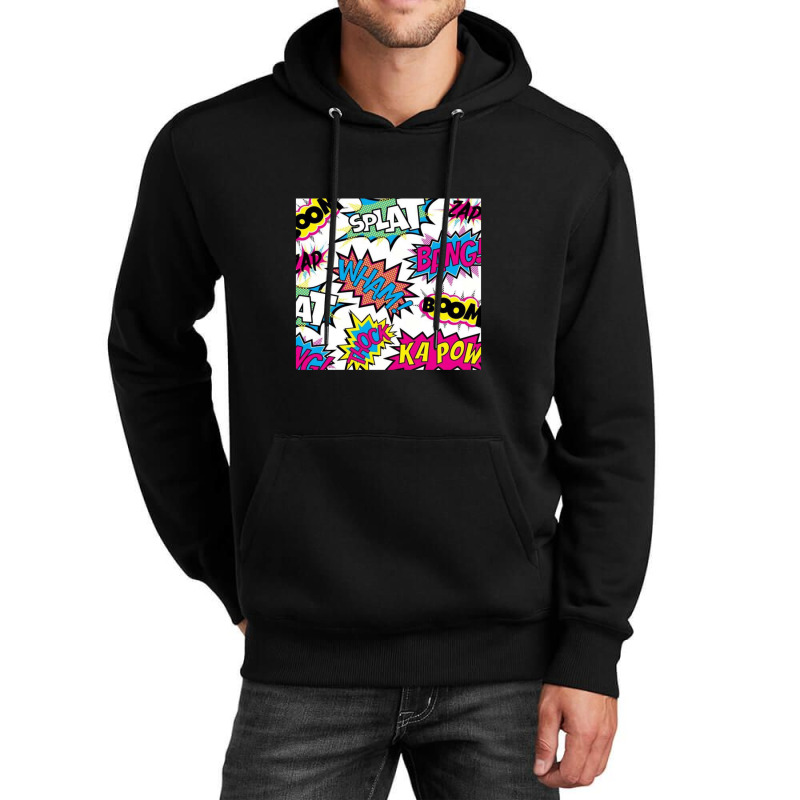 Pow Bang Splat Unisex Hoodie | Artistshot