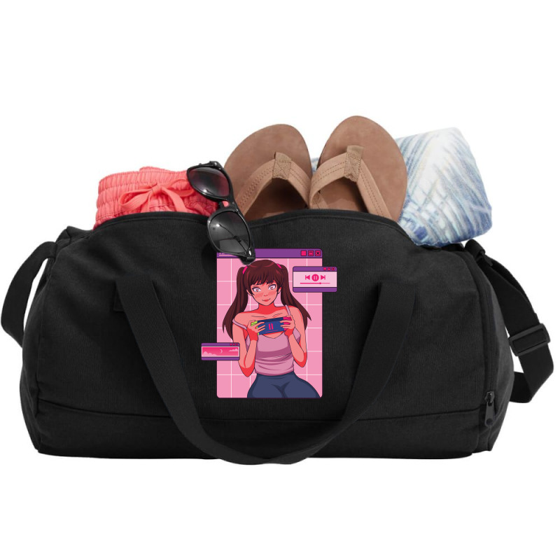 Love In Otome Music Duffel Bag | Artistshot