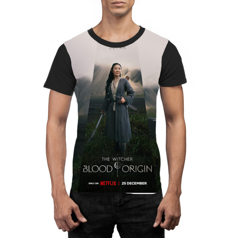 Scian The Witcher Blood Origin Graphic T-shirt | Artistshot