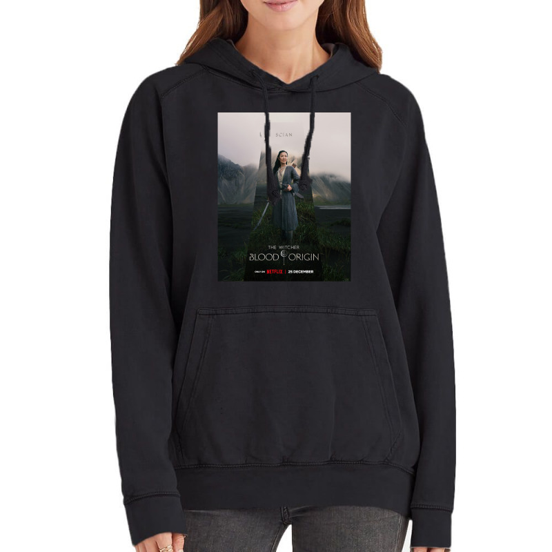 Scian The Witcher Blood Origin Vintage Hoodie | Artistshot