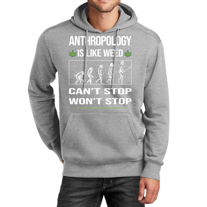 Funny Cant Stop Anthropology Anthropologist Music Unisex Hoodie | Artistshot