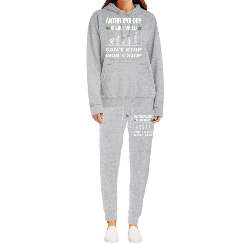 Funny Cant Stop Anthropology Anthropologist Music Hoodie & Jogger Set | Artistshot