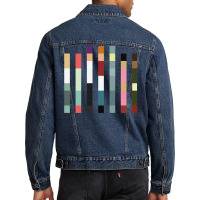 Look Closely (barcode Edition) 1 Men Denim Jacket | Artistshot