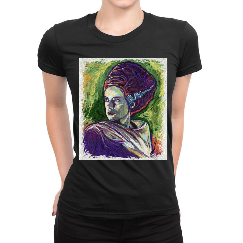 Limited Edition Frank's Bride Abstract Ladies Fitted T-Shirt by michealyoungerlk01 | Artistshot