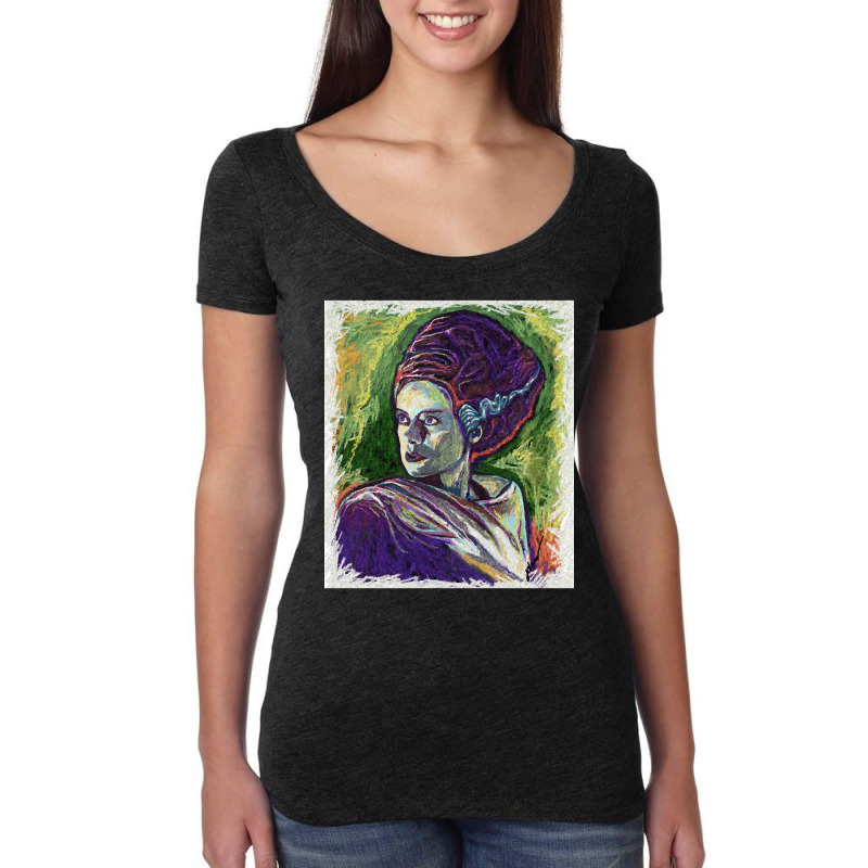 Limited Edition Frank's Bride Abstract Women's Triblend Scoop T-shirt by michealyoungerlk01 | Artistshot