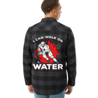 Ice Hockey Player Gift Smile If You Love Hockey Flannel Shirt | Artistshot