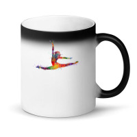 Girl Gymnastics Twine Watercolor Magic Mug | Artistshot