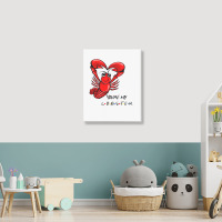 You're My Lobster! Portrait Canvas Print | Artistshot