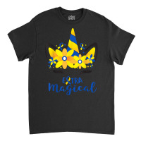 Down Syndrome Awareness Unicorn Girl Mom Extra Magical T Shirt Classic T-shirt | Artistshot