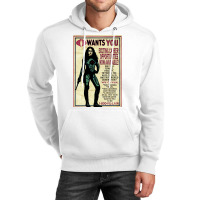 Cobra Recruiting Poster Featuring The Baroness (g.i. Joe) Unisex Hoodie | Artistshot