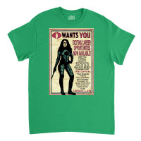 Cobra Recruiting Poster Featuring The Baroness (g.i. Joe) Classic T-shirt | Artistshot