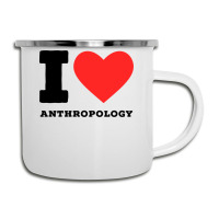 I Love Anthropology Aesthetic Camper Cup | Artistshot