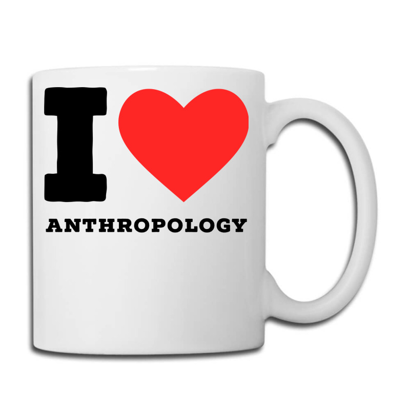 I Love Anthropology Aesthetic Coffee Mug | Artistshot