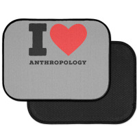 I Love Anthropology Aesthetic Rear Car Mat | Artistshot