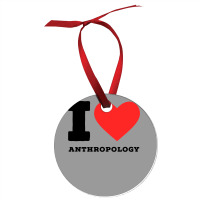 I Love Anthropology Aesthetic Ornament | Artistshot