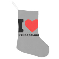 I Love Anthropology Aesthetic Holiday Stocking | Artistshot