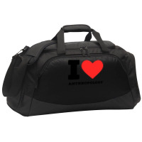 I Love Anthropology Aesthetic Active Duffel | Artistshot