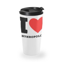 I Love Anthropology Aesthetic Travel Mug | Artistshot