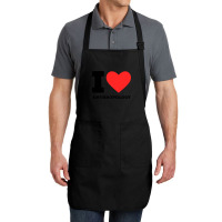 I Love Anthropology Aesthetic Full-length Apron | Artistshot