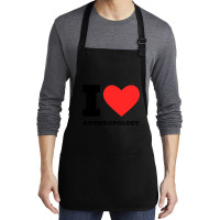 I Love Anthropology Aesthetic Medium-length Apron | Artistshot