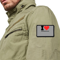 I Love Anthropology Aesthetic Rectangle Patch | Artistshot