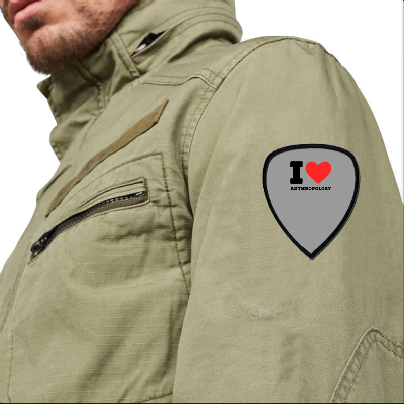 I Love Anthropology Aesthetic Shield S Patch | Artistshot