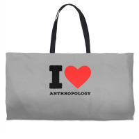 I Love Anthropology Aesthetic Weekender Totes | Artistshot