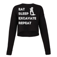 Excavate And Repeat Archaeology Cropped Sweater | Artistshot