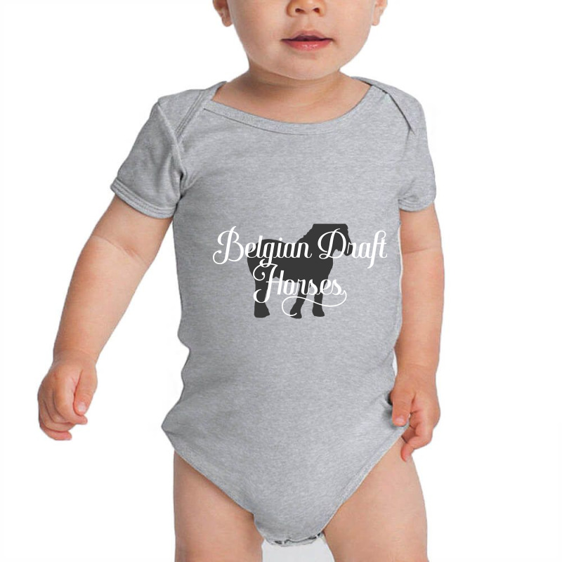 Trending Belgian Draft Rider Horse Lover Baby Bodysuit | Artistshot