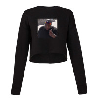 Edp445 Finger Guns Cropped Sweater | Artistshot