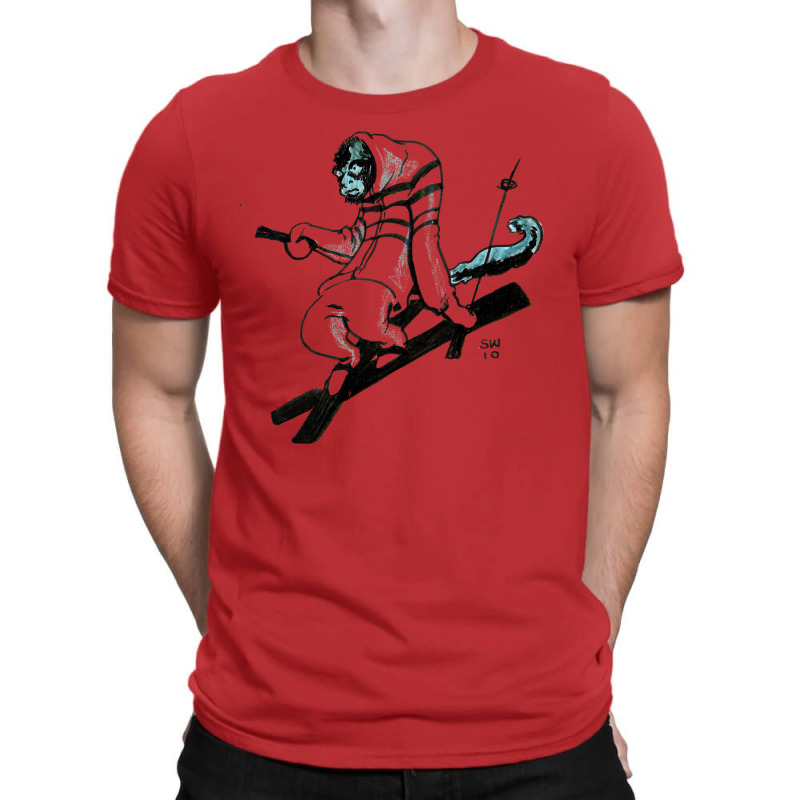 Ski Monkey Aesthetic T-shirt | Artistshot