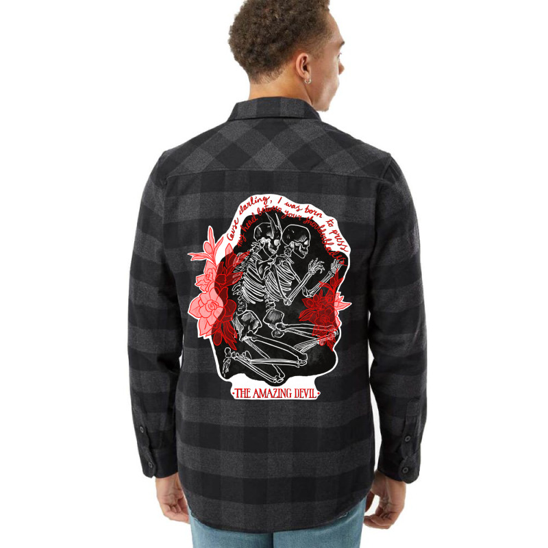 The Amazing Devil   Fair Lyrics Flannel Shirt | Artistshot