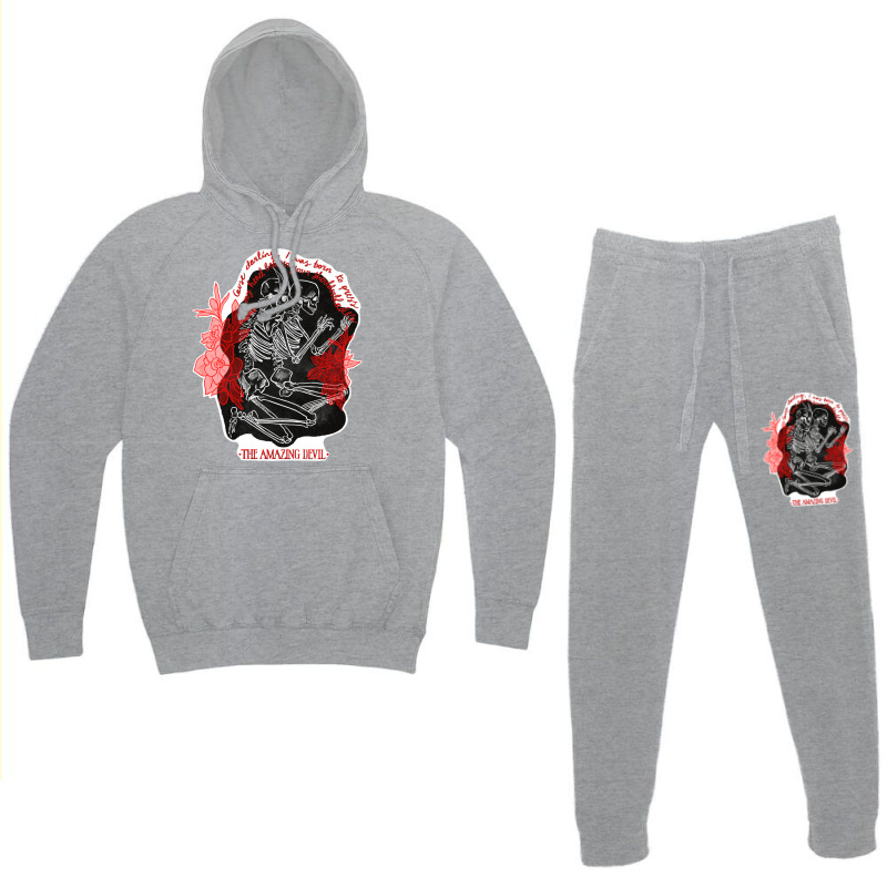 The Amazing Devil   Fair Lyrics Hoodie & Jogger Set | Artistshot