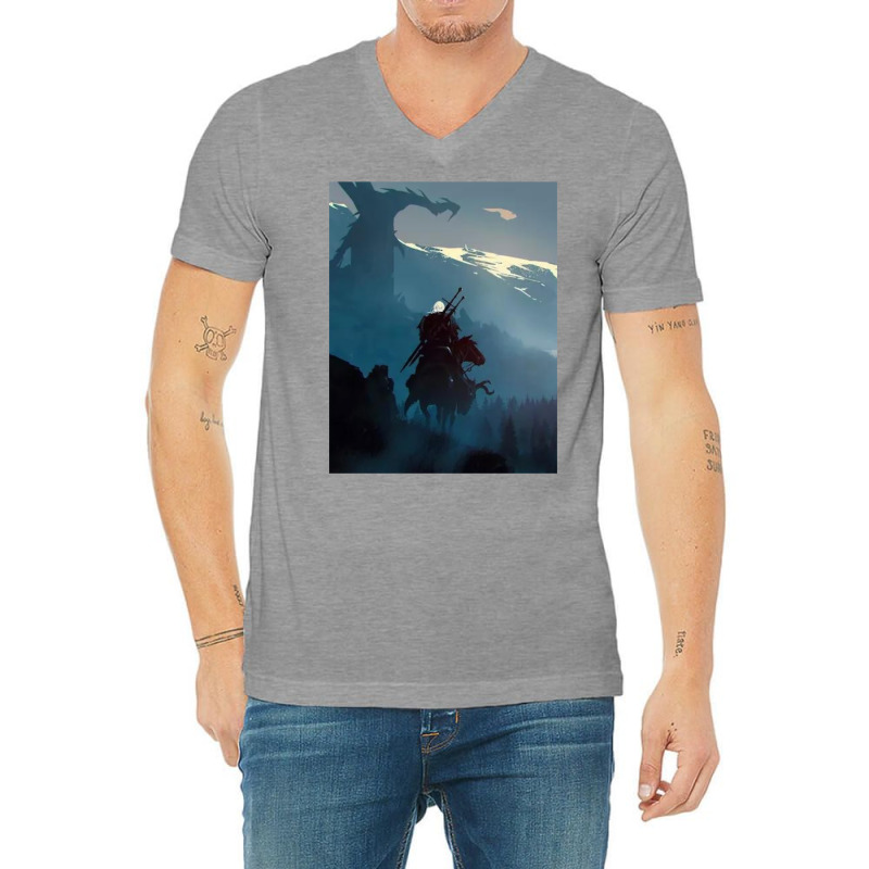 The Witcher 3 Wild Hunt 6 V-neck Tee | Artistshot