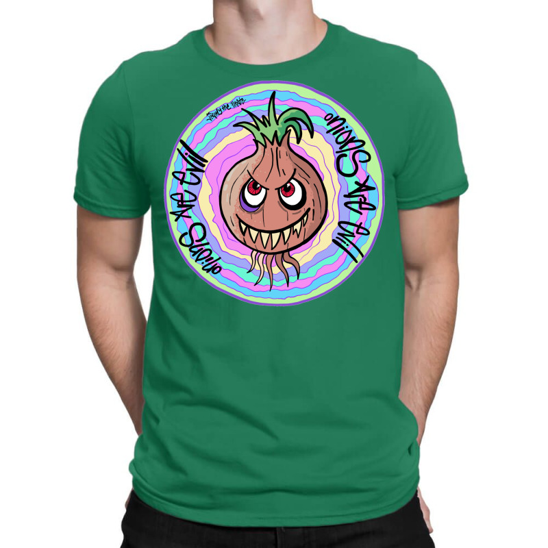 Onions Are Evil (fact) T-Shirt by bazazkwstas | Artistshot