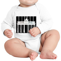 Limited Edition Berlin Skyline Brandenburger Tor Sunset Vintage Retro Long Sleeve Baby Bodysuit | Artistshot