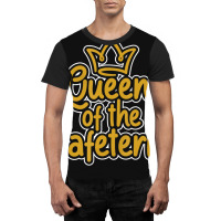 Queen Of The Cafeteria Waitress Waiter Caterer Food Server Graphic T-shirt | Artistshot