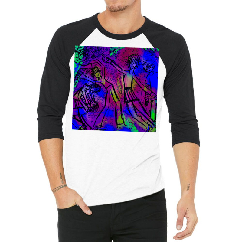 Party 3/4 Sleeve Shirt by bazazkwstas | Artistshot