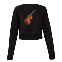 Contrabass Double Bass Music S 1 Cropped Sweater | Artistshot