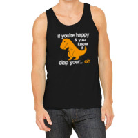 T-rex Clap Your Hands Tank Top | Artistshot