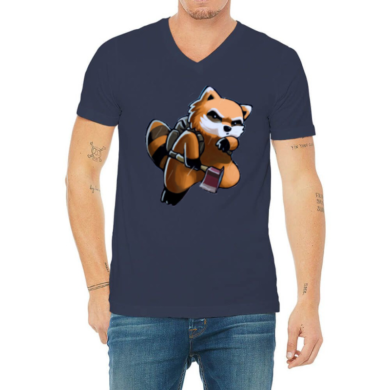 Spiffo The Lumberjack V-neck Tee | Artistshot