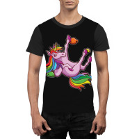 Funny Unicorn Rock Climbing Bouldering Rainbow Graphic T-shirt | Artistshot