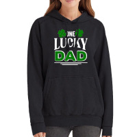 Copy Of One Lucky Dad Vintage Hoodie | Artistshot