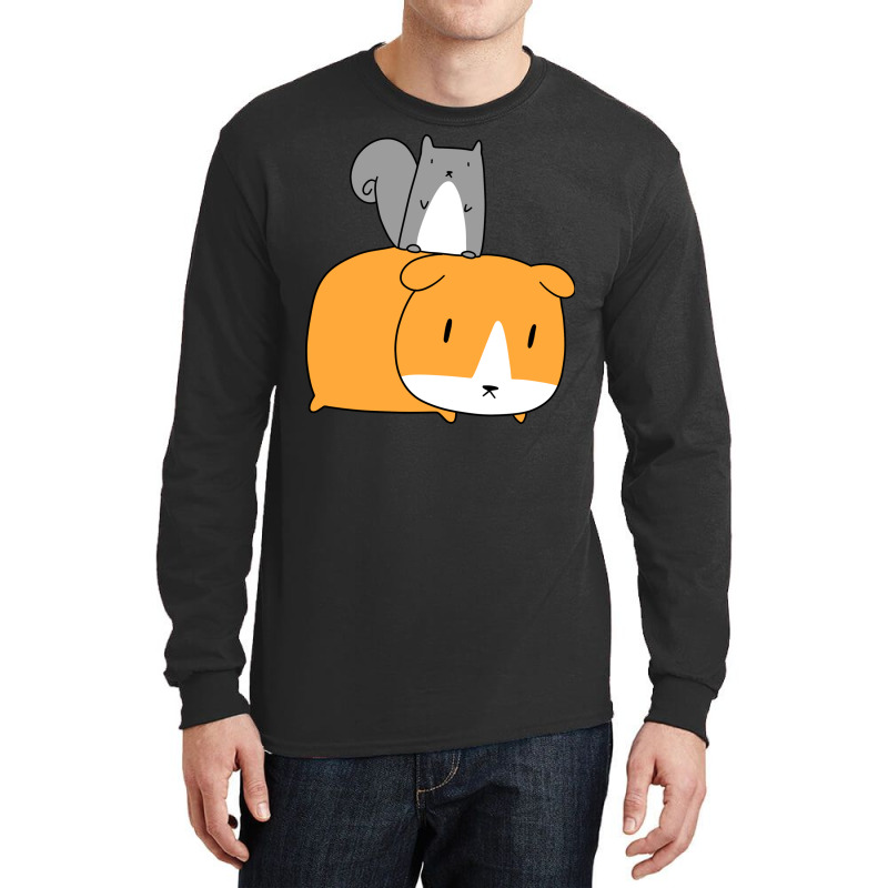 Squirrel And Guinea Pig Long Sleeve Shirts | Artistshot