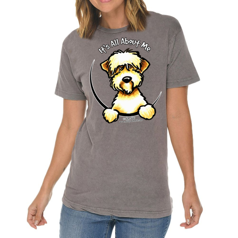 Soft Coated Wheaten Terrier Iaam Vintage T-Shirt by bazazkwstas | Artistshot