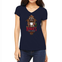 Monroe’s Clock & Watch (grimm) Women's V-neck T-shirt | Artistshot