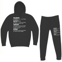 Funny Mix Science, Philosophy, Metaphysics, Theology Hoodie & Jogger Set | Artistshot