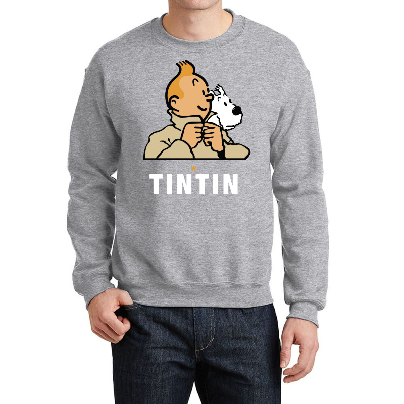 Tin Tin & Snowy Crewneck Sweatshirt | Artistshot