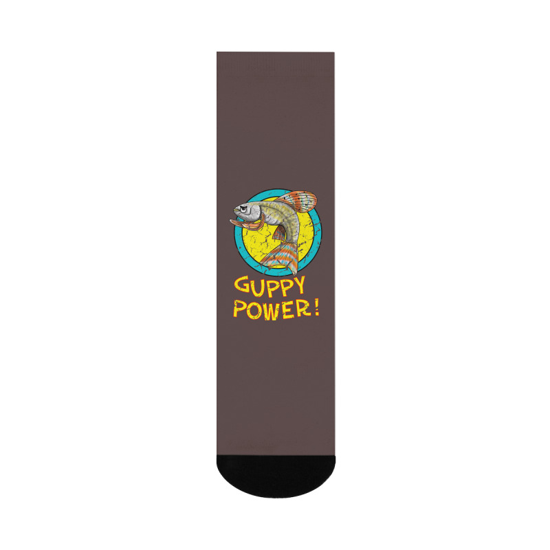 Guppy Power! Crew Socks | Artistshot