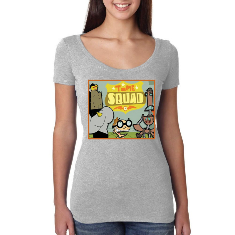 Time Squad  Shield Women's Triblend Scoop T-shirt by nilulatulo | Artistshot